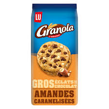 Lu Granola Cookie Choco Amande 184g